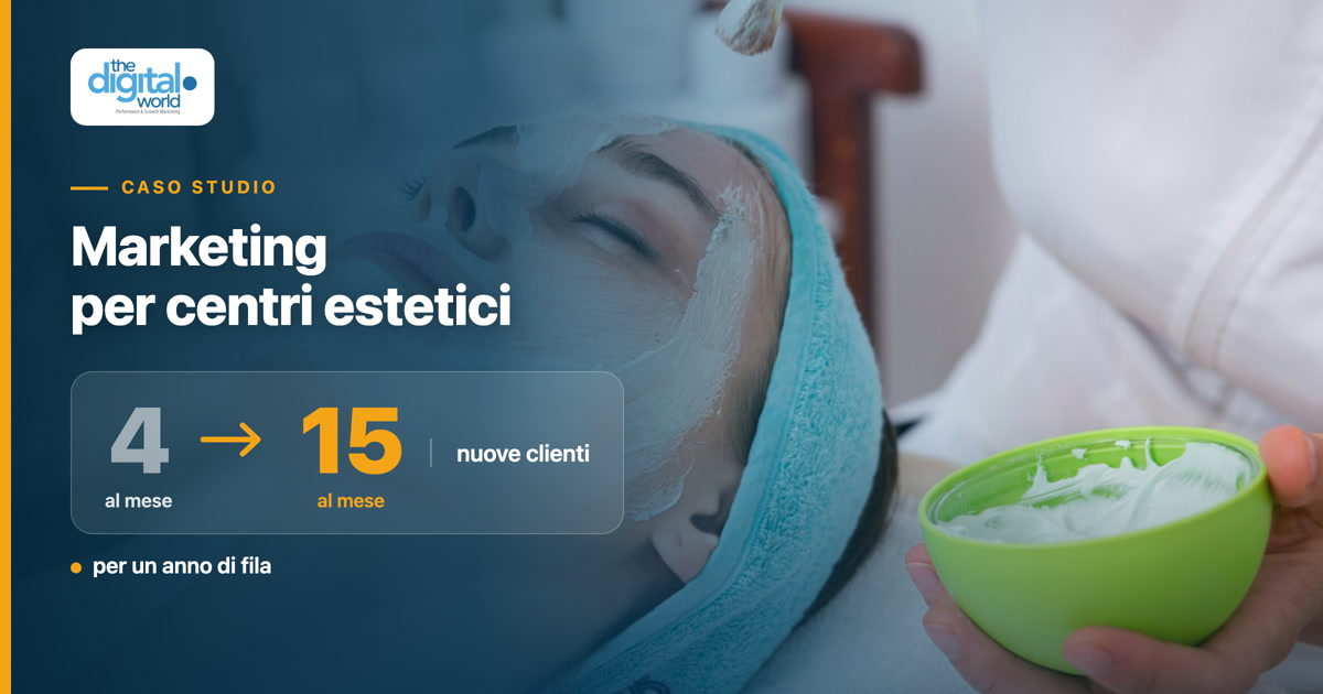 Marketing per centri estetici: da 4 a 15 nuove clienti al mese, per un anno di fila